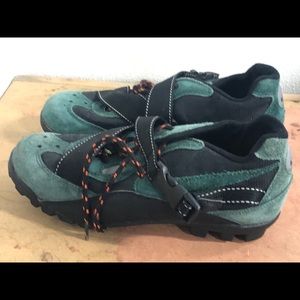 Nike Y2-3 Acg Green Suede Cycling Cleats Size 6